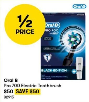 BIG W Oral B Pro 700 Electric Toothbrush offer
