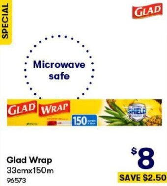 Glad Wrap 33cmx150m