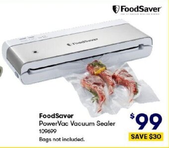 BIG W FoodSaver PowerVac Vacuum Sealer offer