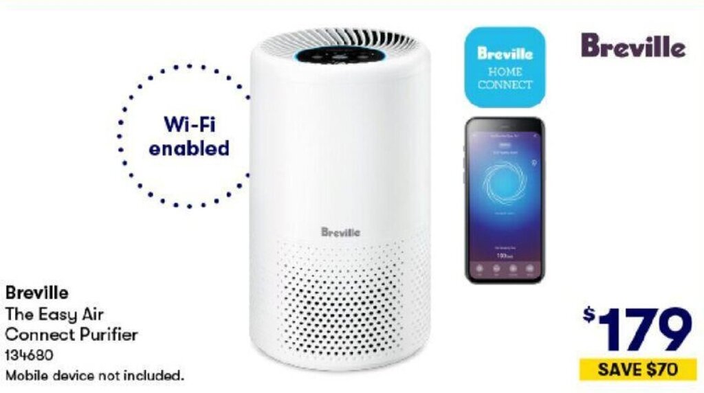 BIG W Breville The Easy Air Connect Purifier offer