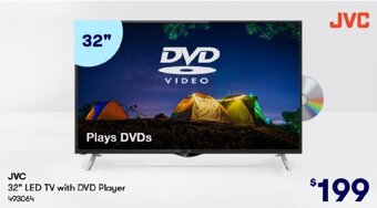 BIG W JVC 32" LED TV with DVD Player offer