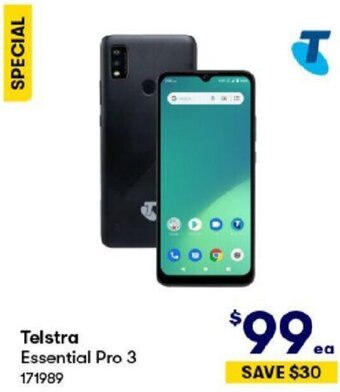 BIG W Telstra Essential Pro 3 offer