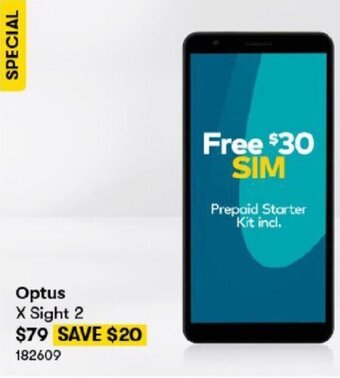BIG W Optus X Sight 2 offer