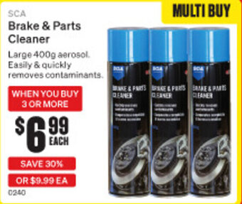 SuperCheap Auto SCA Brake & Parts Cleaner offer