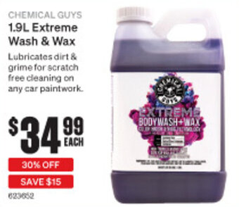 SuperCheap Auto CHEMICAL GUYS 1.9L Extreme Wash & Wax offer