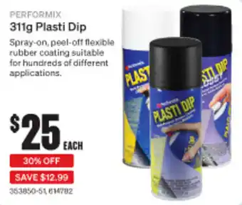 SuperCheap Auto PERFORMIX 311g Plasti Dip offer