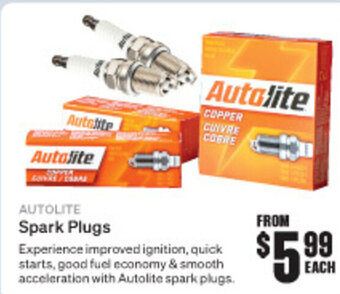 SuperCheap Auto AUTOLITE Spark Plugs offer