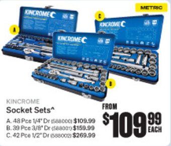 SuperCheap Auto KINCROME Socket Sets^ offer