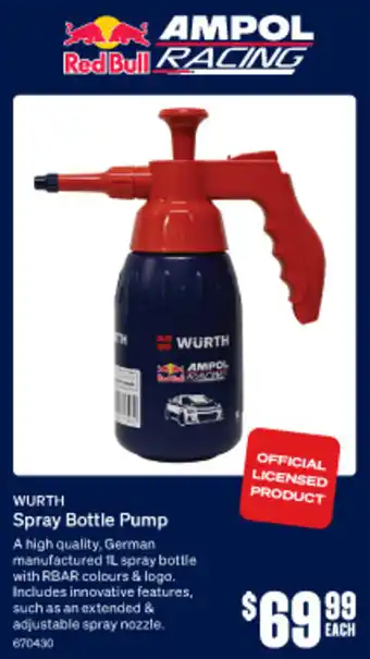 SuperCheap Auto WURTH Spray Bottle Pump offer