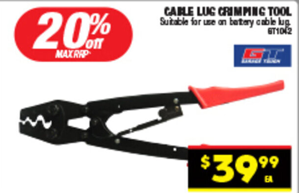 Autopro CABLE LUG GRIMMIG TOOL offer