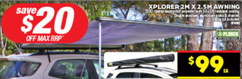 Autopro XPLORER 2M X 2.5M AWNING offer