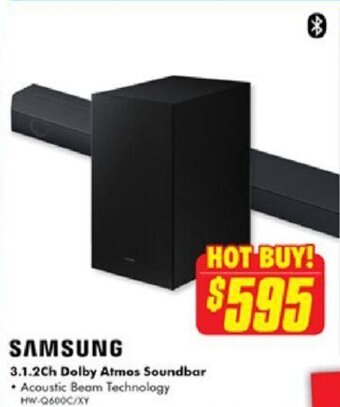 The Good Guys 3.1.2Ch Dolby Atmos Soundbar offer