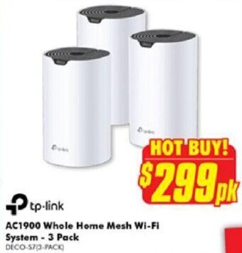 The Good Guys tp-link AC1900 Whole Home Mesh Wi-Fi System - 3 Pack offer