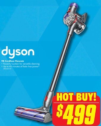The Good Guys dyson V8 Cordless Vacuum offer