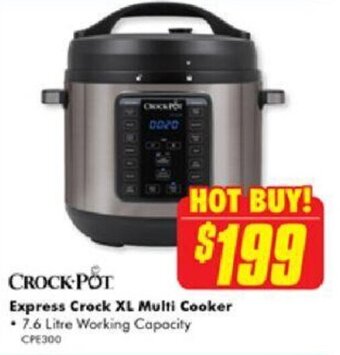 The Good Guys CROCK POT Express Crock XL Multi Cooker offer