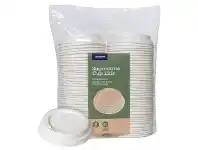 Officeworks J.Burrows Sugarcane Lids 90mm 80 Pack offer