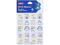Officeworks Kadink Merit Stickers 80 Pack Rainbow offer