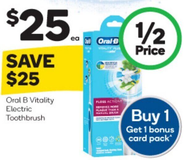 BIG W Oral B Vitality Electric Toothbrush offer