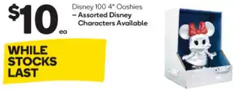 BIG W Disney 100 4" Ooshies - Assorted Disney Characters Available offer