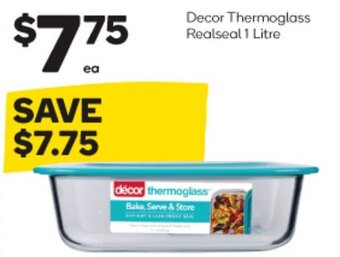 BIG W Decor Thermoglass Realseal 1 Litre offer