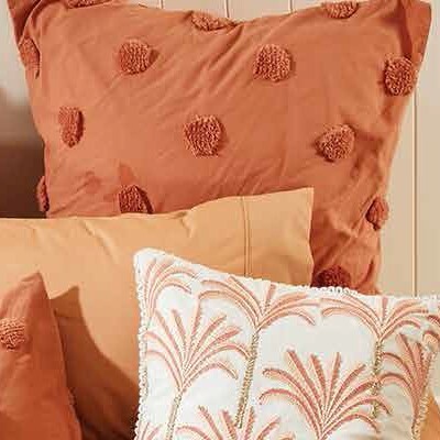 Pillow Talk Joey tufted european pillowcase by habitat offer