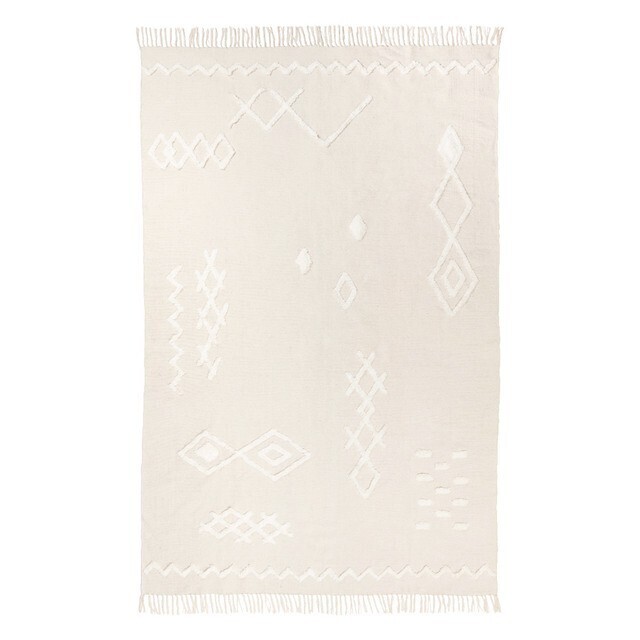 Pillow Talk Farrah tufted natural rug by habitat offer