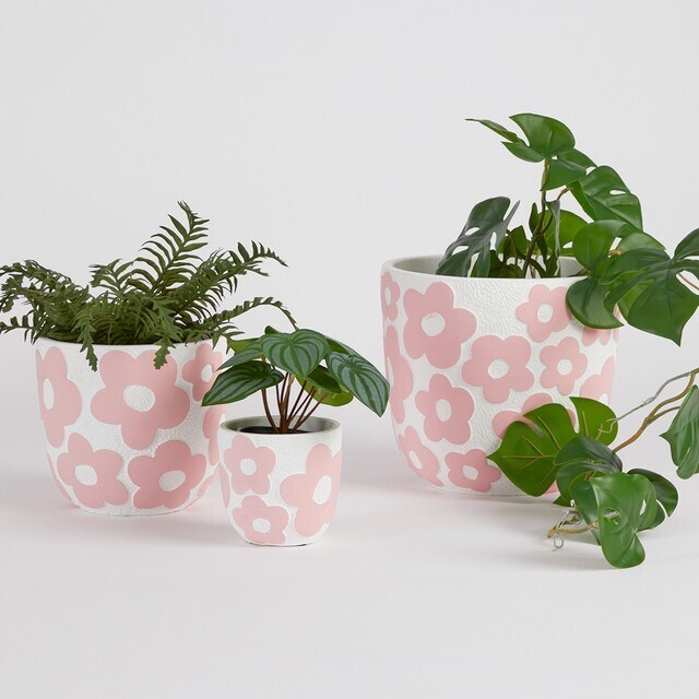 Flower planter by habitat offer at Pillow Talk