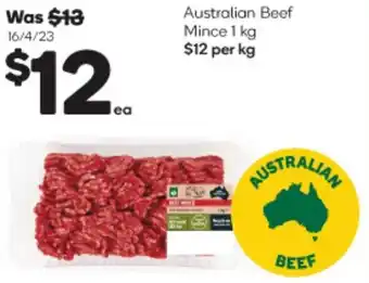 Australian Beef Mince 1 kg