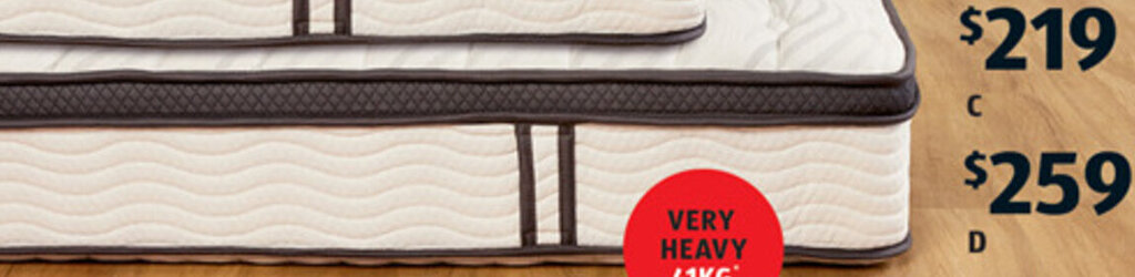 ALDI C Double Box weight: 36kg offer