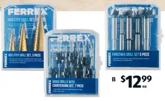 ALDI B Specialist Drill Sets offer