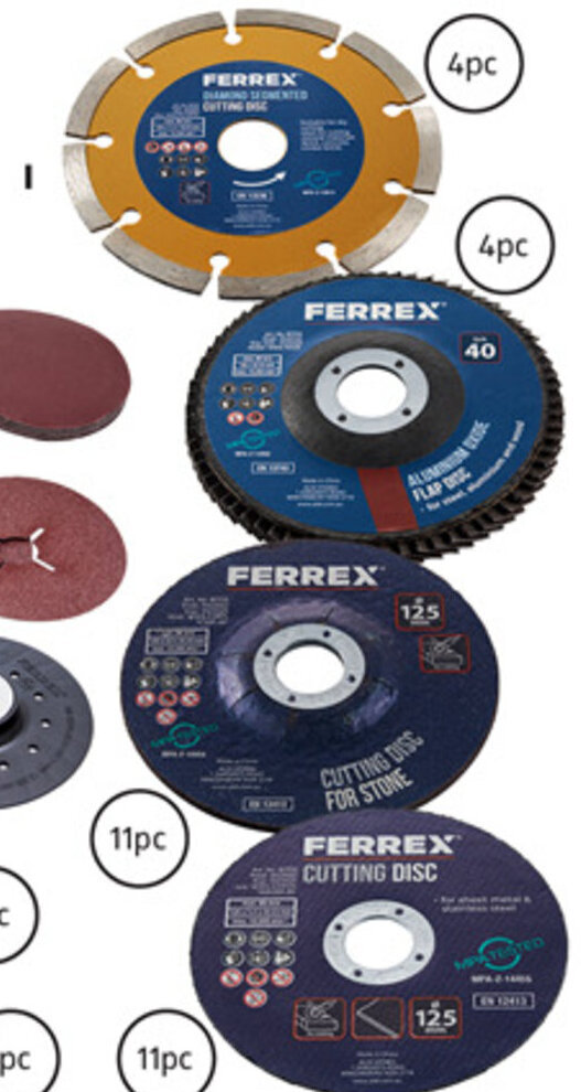 I Cutting and Grinding Discs offer at ALDI