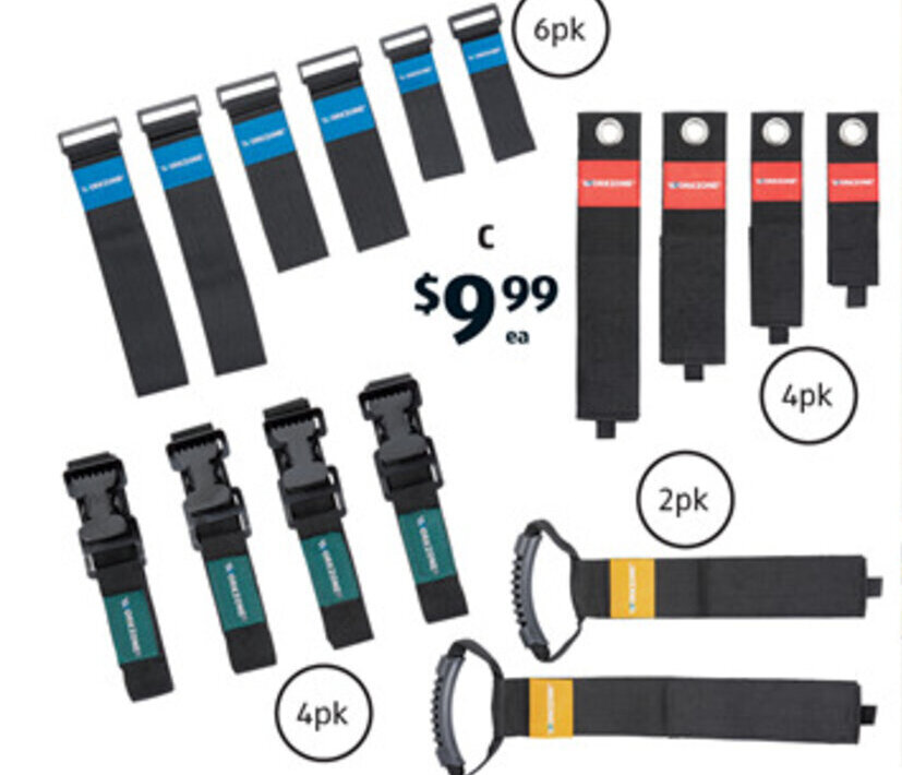 C Heavy Duty Straps offer at ALDI