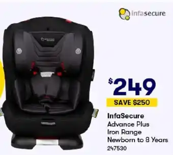 InfaSecure Advance Plus Iron Range Newborn to 8 Years
