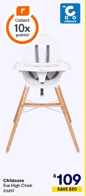 BIG W Childcare Eve High Chair offer