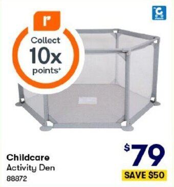 BIG W Childcare Activity Den offer