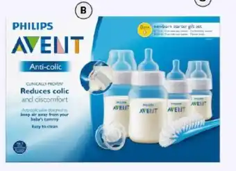 BIG W B. Philips Avent Anti-Colic Baby Bottle Starter Set offer