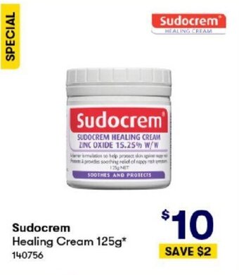 BIG W Sudocrem Healing Cream 125g offer