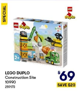 BIG W LEGO DUPLO Construction Site offer