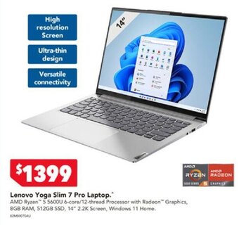 Harvey Norman Lenovo Yoga Slim 7 Pro Laptop.* offer
