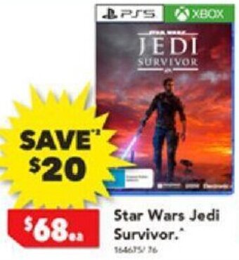 Star Wars Jedi Survivor.