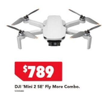 Harvey Norman DJI 'Mini 2 SE' Fly More Combo. offer
