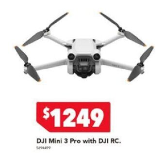 DJI Mini 3 Pro with DJI RC.