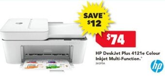 HP DeskJet Plus 4121e Colour Inkjet Multi-Function