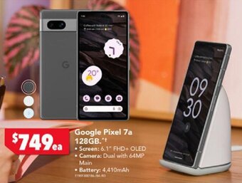 Harvey Norman Google Pixel 7a 128GB offer