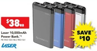 Harvey Norman LASER 10,000mAh Power Bank offer