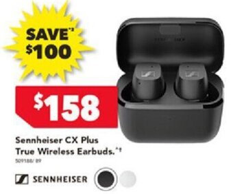 Harvey Norman Sennheiser CX Plus True Wireless Earbuds.** offer