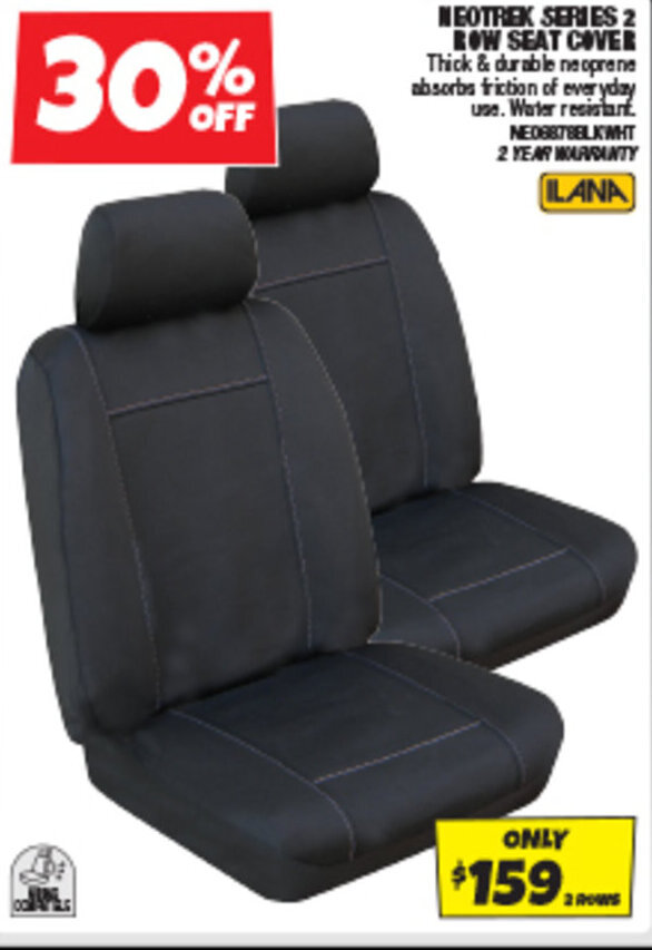 NEOTREK SERIES 2 ROW SEAT COVER offer at Autobarn