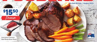 Foodland Australian Premium Beef Blade Bolar Roast offer