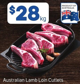 Foodland Australian Lamb Loin Cutlets offer