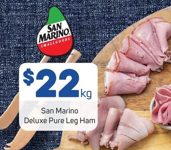 Foodland San Marino Deluxe Pure Leg Ham offer